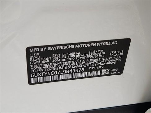 Used 2020 BMW X3 xDrive30i w/ Convenience Package image 15