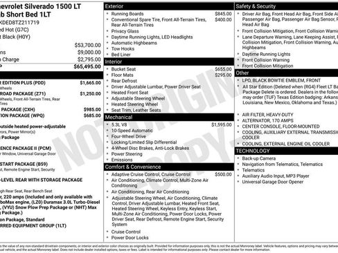 New 2026 Chevrolet Silverado 1500 LT w/ All Star Edition Plus AWD/4WD image 8