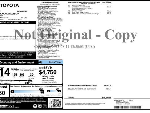 Used 2023 Toyota bZ4X FWD w/ Weather Package image 12