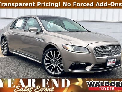 Used 2018 Lincoln Continental Select