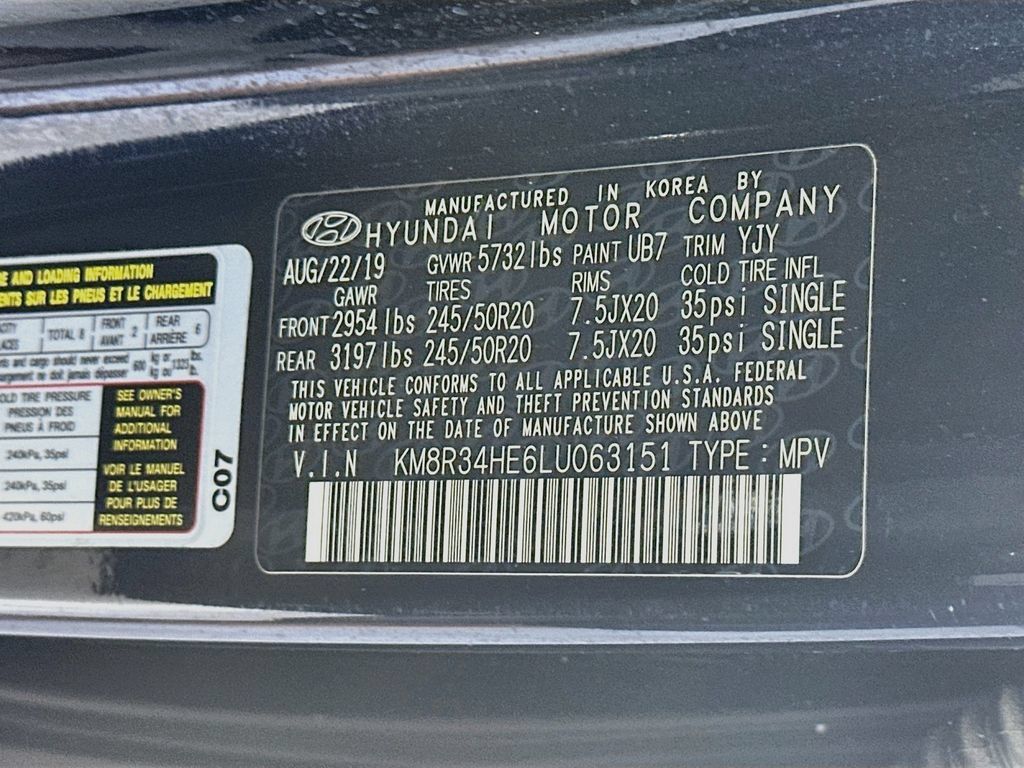 Used 2020 Hyundai Palisade SEL FWD image 35