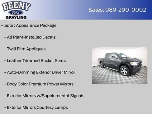 Used 2022 RAM 1500 Laramie w/ Sport Appearance Package AWD/4WD image 12