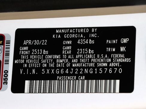 Used 2022 Kia K5 GT-Line w/ GT-Line FWD Premium Package image 37