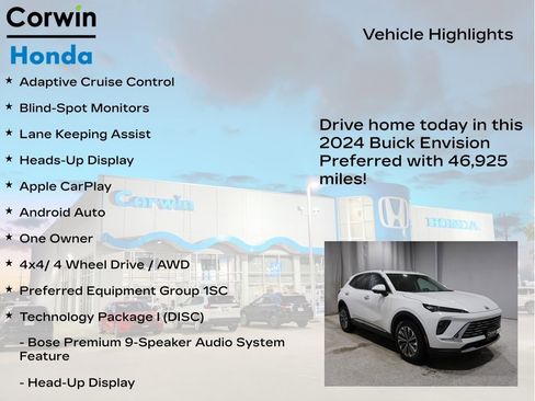 Used 2024 Buick Envision Preferred image 6