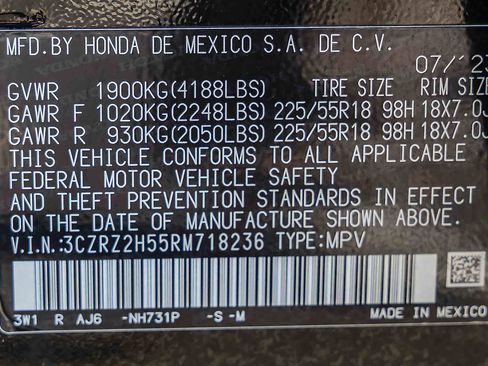 Used 2024 Honda HR-V Sport image 27