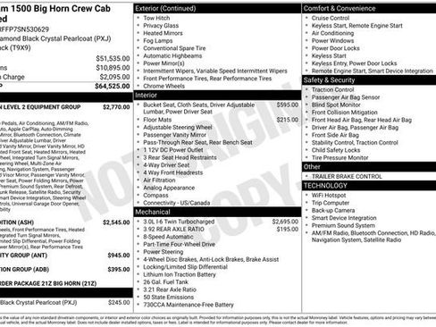 Used 2025 RAM 1500 Big Horn AWD/4WD image 2