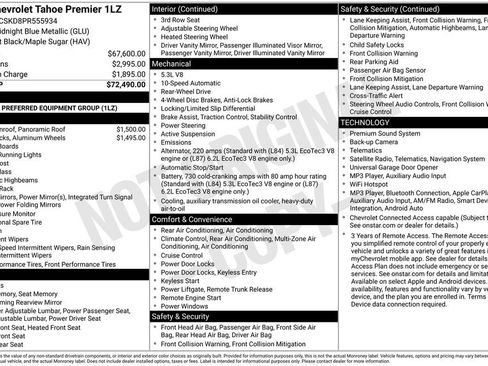 Used 2023 Chevrolet Tahoe Premier RWD image 6