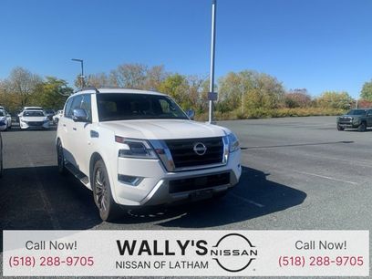 Used 2022 Nissan Armada Platinum w/ Captain's Chairs Package