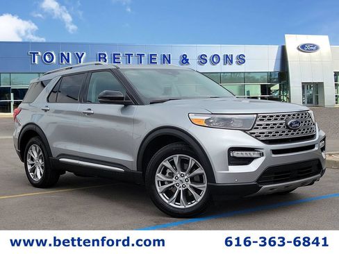 Certified 2024 Ford Explorer Limited w/ Limited Technology Package AWD/4WD image 1