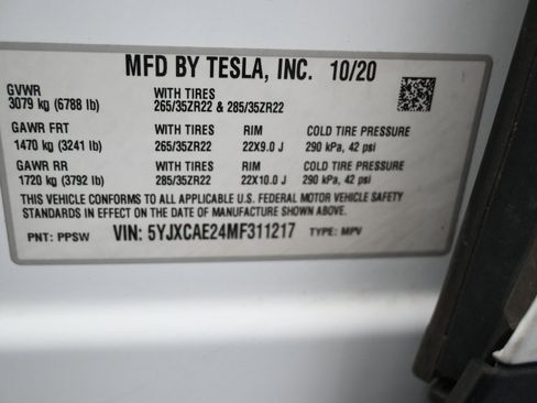 Used 2021 Tesla Model X Long Range image 8