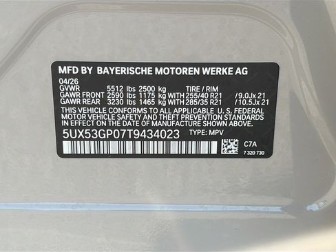 New 2026 BMW X3 xDrive30 w/ M Sport Package image 41