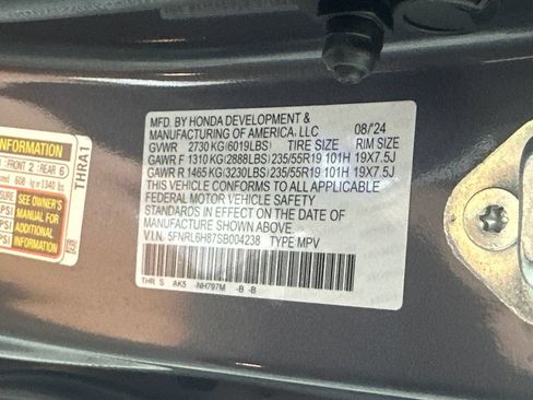 Used 2025 Honda Odyssey Touring image 33