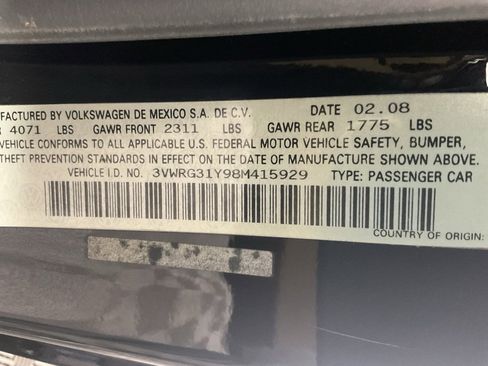 Used 2008 Volkswagen Beetle SE image 20