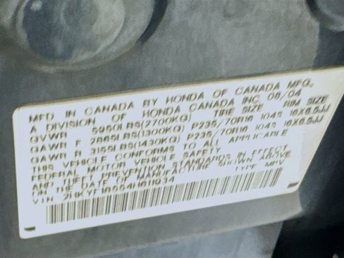 Used 2004 Honda Pilot EX image 38