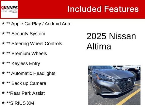 Used 2025 Nissan Altima 2.5 SV FWD image 4