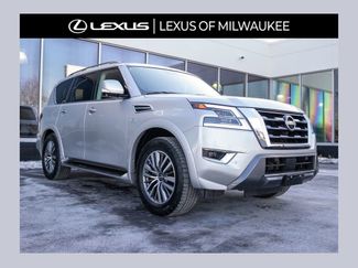 Used 2021 Nissan Armada SL w/ Captain's Chairs Package video 1