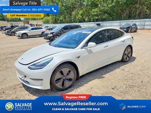 Used 2020 Tesla Model 3 Long Range AWD/4WD image 1