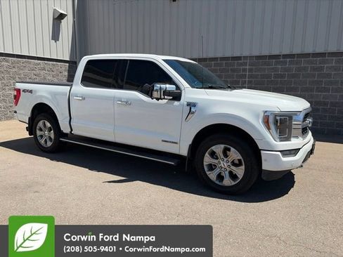 Used 2021 Ford F150 Platinum w/ Equipment Group 701A High AWD/4WD image 2