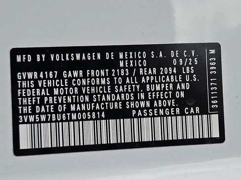 New 2026 Volkswagen Jetta S image 18