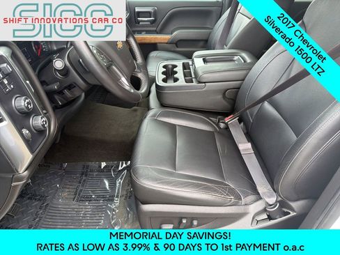 Used 2017 Chevrolet Silverado 1500 LTZ w/ Max Trailering Package AWD/4WD image 16