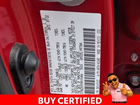 Used 2022 Toyota Tacoma SR5 w/ Technology Package RWD image 25