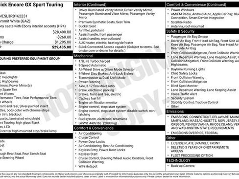 Used 2024 Buick Encore GX Sport Touring image 15