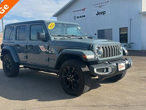 Used 2025 Jeep Wrangler Unlimited Sahara w/ Safety Group image 1