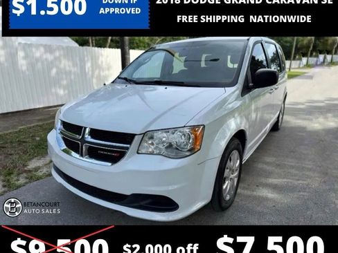 Used 2018 Dodge Grand Caravan SE image 1