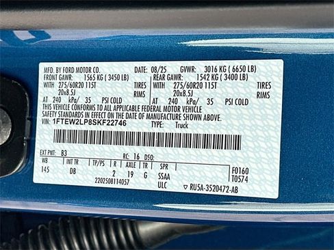 New 2025 Ford F150 STX w/ Equipment Group 200A image 20