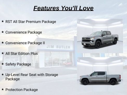 Used 2026 Chevrolet Silverado 1500 RST w/ RST All Star Premium Package AWD/4WD image 35
