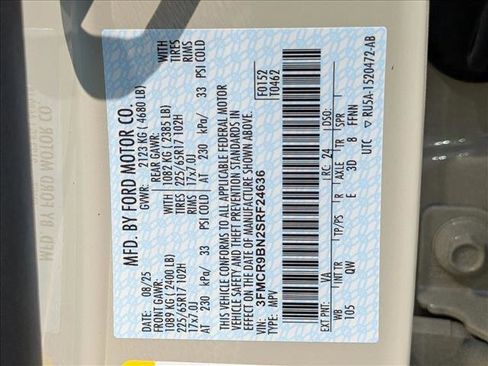 New 2025 Ford Bronco Sport Big Bend w/ Convenience Package image 17