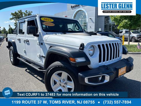 Certified 2023 Jeep Gladiator Sport AWD/4WD image 1