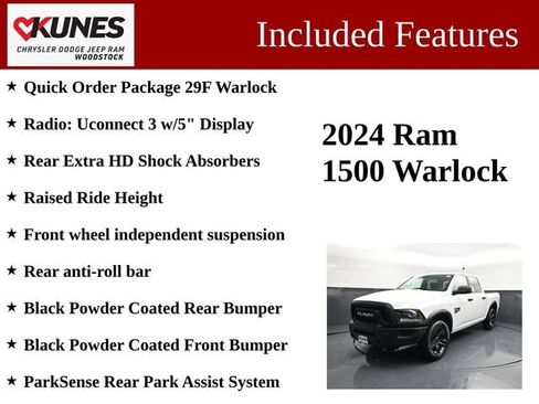Used 2024 RAM 1500 Classic Warlock AWD/4WD image 3