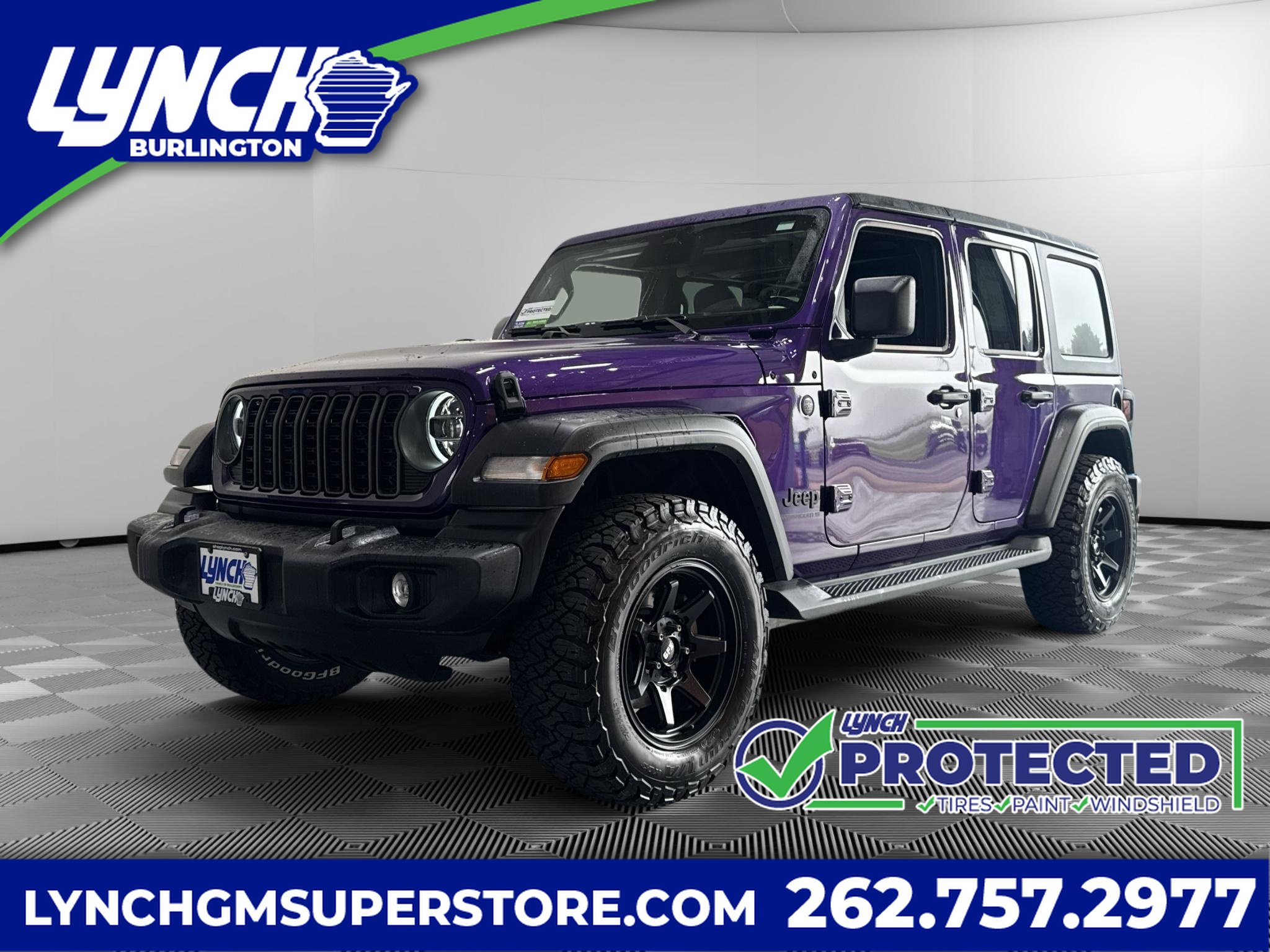 Used 2026 Jeep Wrangler Unlimited Sport AWD/4WD image 1