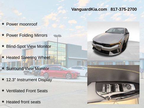 Certified 2025 Kia K5 GT w/ GT1 Package image 12