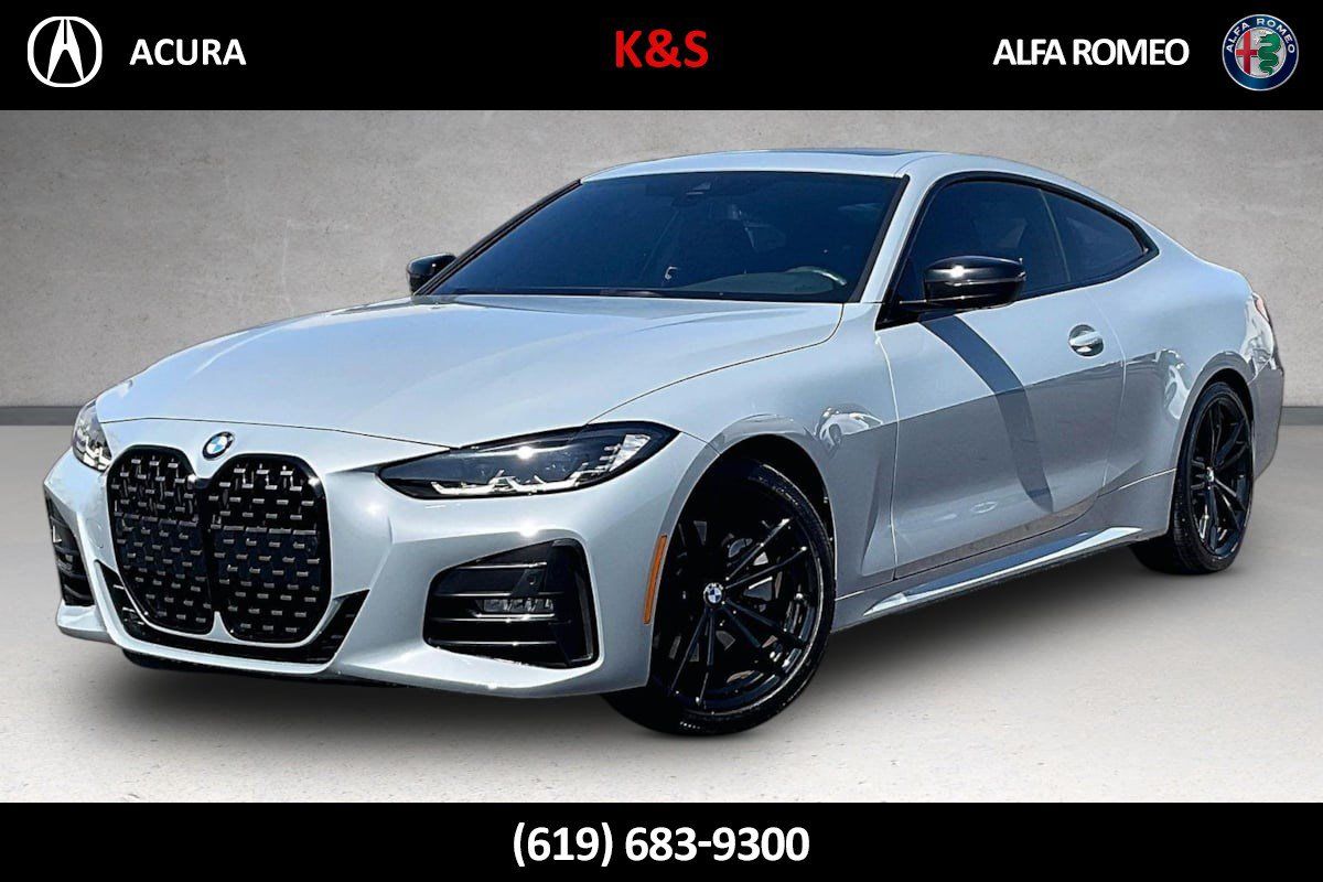 Used 2022 BMW 430i Coupe w/ M Sport Package RWD image 1