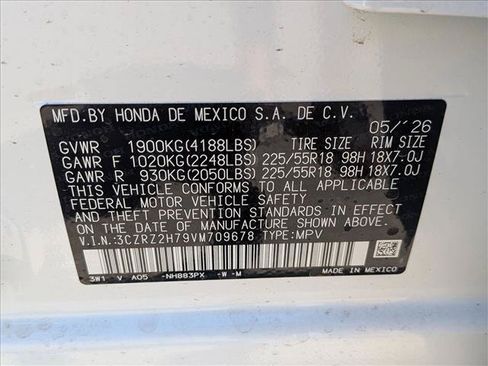 New 2027 Honda HR-V EX-L image 18
