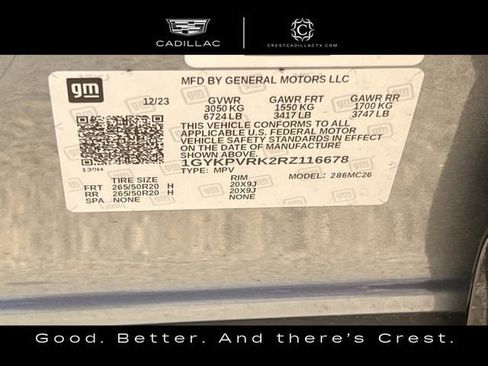 Certified 2024 Cadillac Lyriq Sport RWD image 30