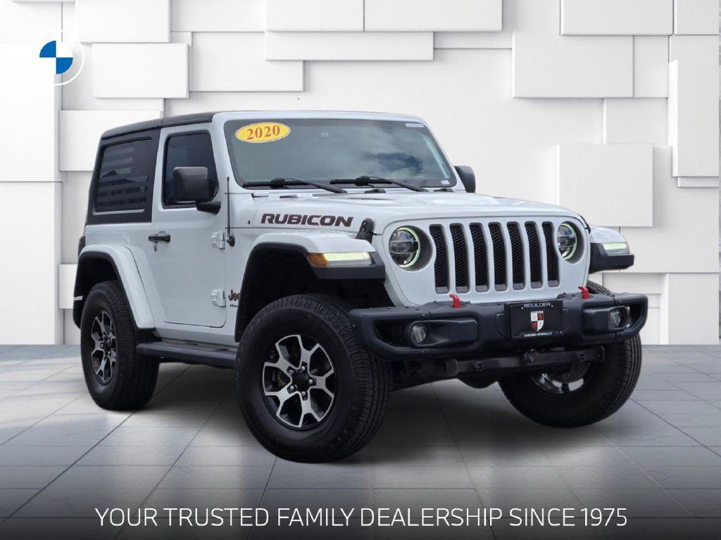 Used 2020 Jeep Wrangler Rubicon w/ Steel Bumper Group AWD/4WD image 1