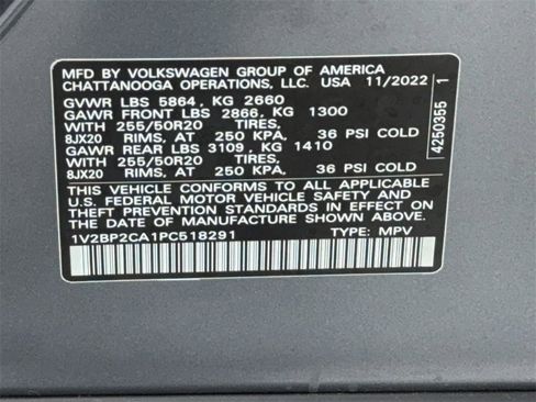 Used 2023 Volkswagen Atlas SEL image 60