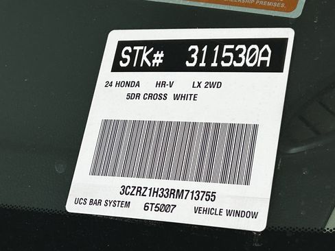 Certified 2024 Honda HR-V LX image 5