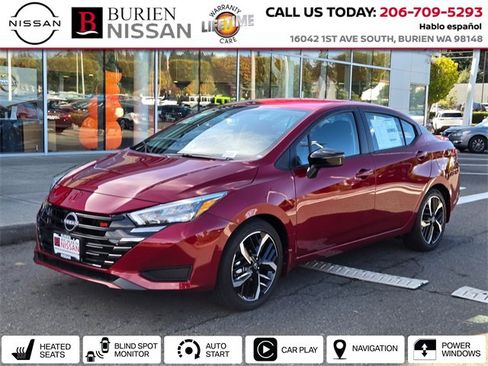 New 2025 Nissan Versa SR w/ Trunk Package image 1