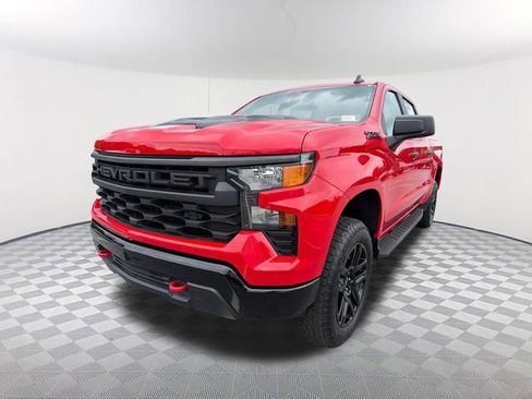 Used 2023 Chevrolet Silverado 1500 Custom Trail Boss w/ LPO, Dark Essentials Package AWD/4WD image 1