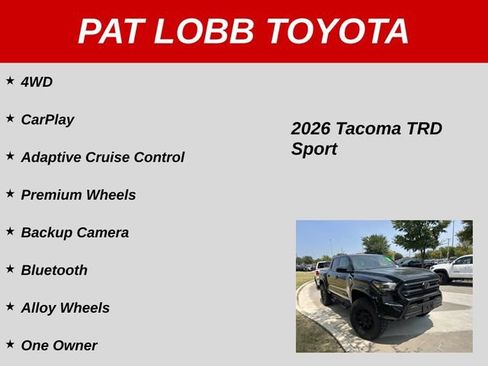 Used 2026 Toyota Tacoma TRD Sport AWD/4WD image 30