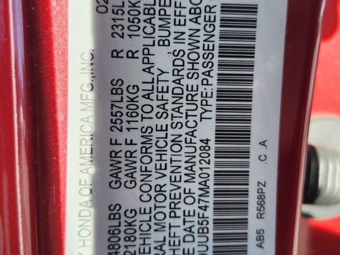 Used 2021 Acura TLX w/ Technology Package image 29