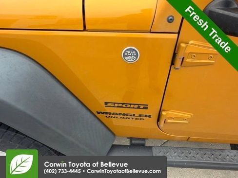 Used 2014 Jeep Wrangler Unlimited Sport w/ Quick Order Package 24S AWD/4WD image 9
