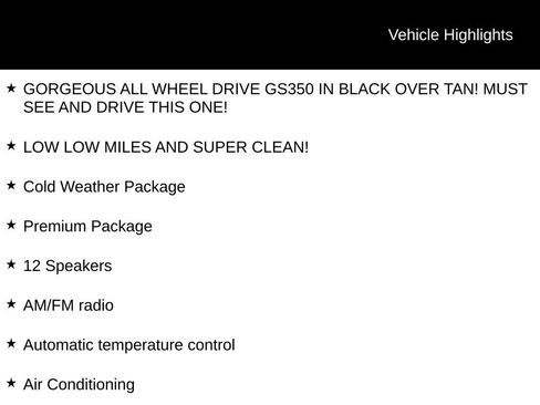 Used 2013 Lexus GS 350 350 image 5