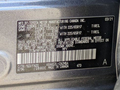 Used 2021 Toyota RAV4 XLE image 32