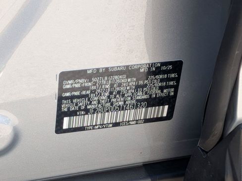 Certified 2026 Subaru Outback Limited w/ Premium/Limited Package AWD/4WD image 39