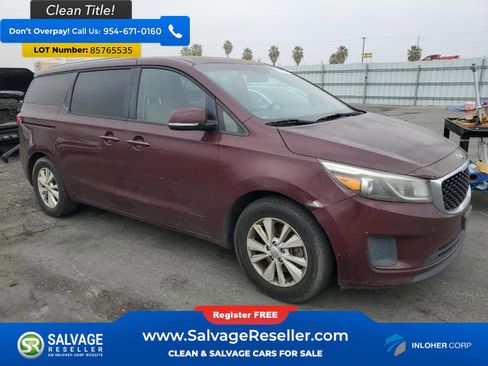 Used 2016 Kia Sedona LX w/ Option Group 020 image 5
